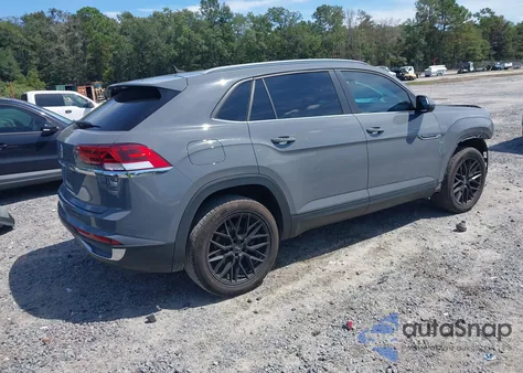 2021 Volkswagen Atlas Cross Sport 3.6L V6 Se W/Technology z USA, uszkodzony, nr VIN 1V2JE2CA4MC231413